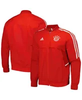 Men's adidas Red Bayern Munich Aeroready Anthem Full-Zip Jacket