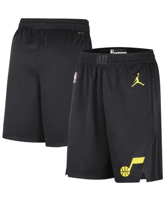 Men's Jordan Black Utah Jazz 2022/2023 Statement Edition Swingman Performance Shorts