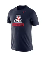 Men's Nike Navy Arizona Wildcats Softball Drop Legend Performance T-shirt