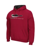 Men's Colosseum Cardinal Mit Engineers Arch and Logo Pullover Hoodie