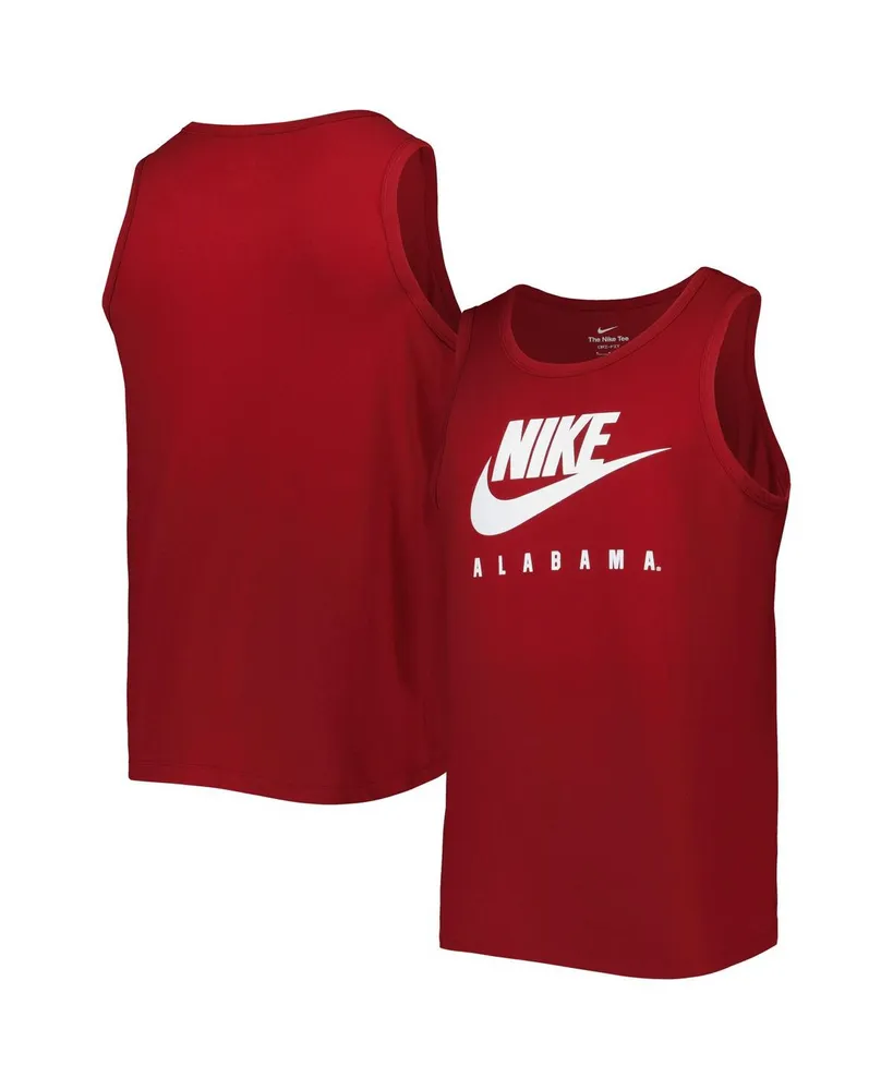 Men's Nike Crimson Alabama Tide Futura Performance Scoop Neck Tank Top