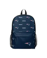 Youth Boys and Girls Foco New England Patriots Repeat Logo Backpack