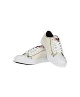 Women's Foco Cream Tampa Bay Buccaneers Low Top Canvas Shoes