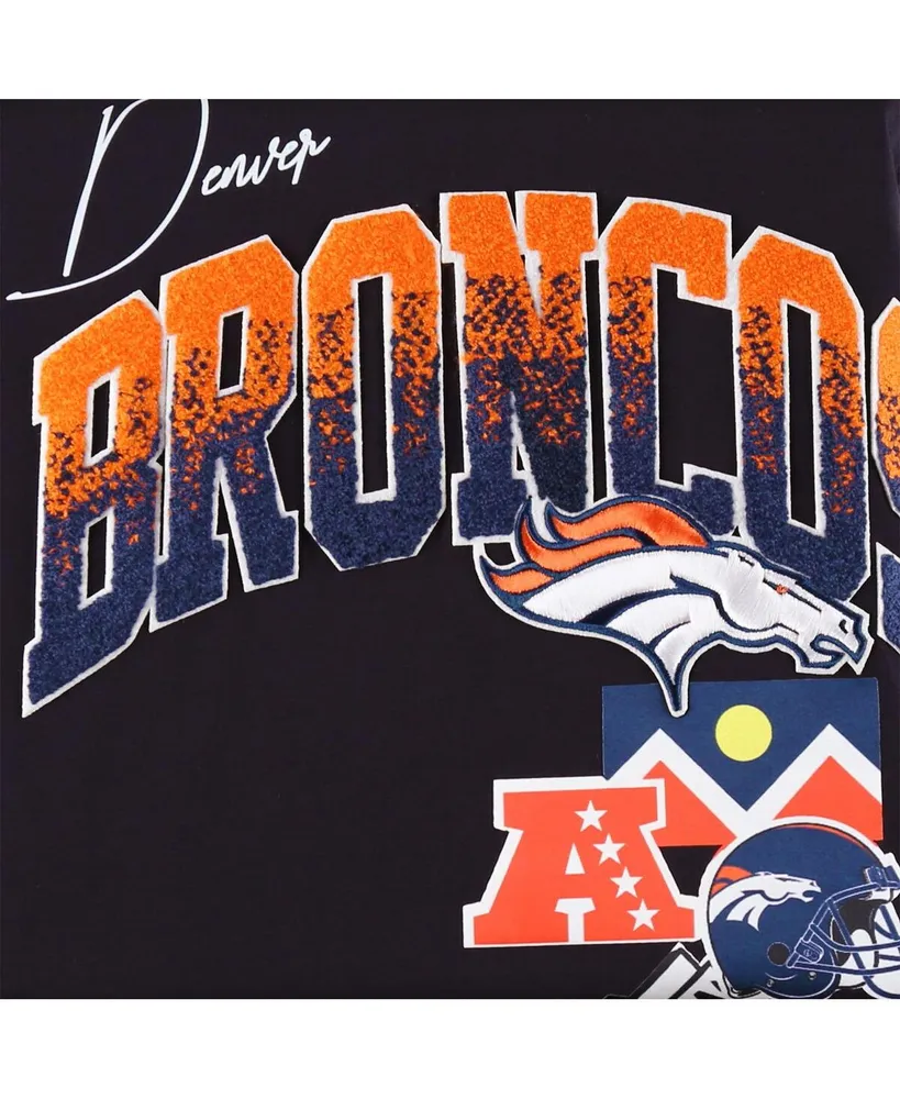 Men's Pro Standard Navy Denver Broncos Hometown Collection T-shirt