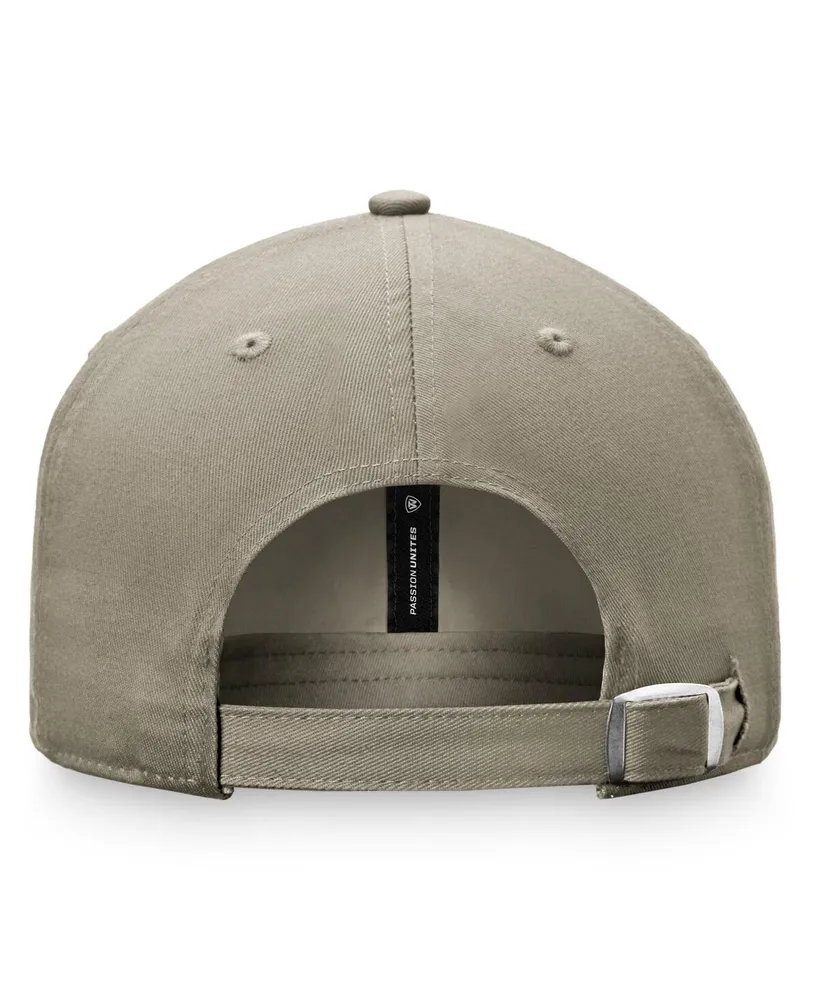 Men's Top of the World Khaki Kansas State Wildcats Slice Adjustable Hat