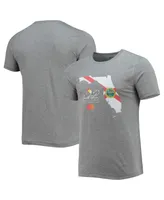 Men's Ahead Heathered Gray Arnold Palmer Invitational Florida State Flag Tri-Blend T-shirt