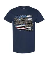 Men's Checkered Flag Sports Navy 2023 Daytona 500 TrueTimber Camo T-shirt