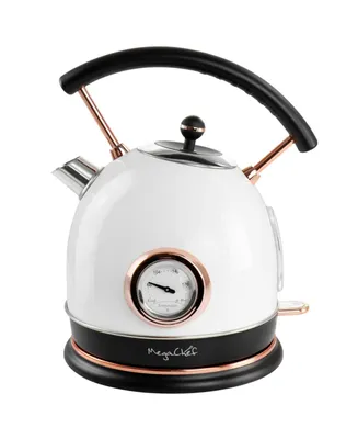 MegaChef 1.8 Liter Half Circle Electric Tea Kettle with Thermostat
