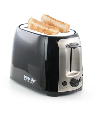 Better Chef Cool Touch Wide Slot Toaster with Modern Design