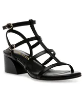 Anne Klein Women's Mecca Block Heel Sandal