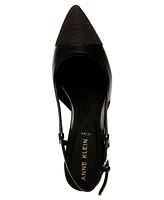 Anne Klein Women's Brooklyn Block Heel Slingback Dress Pumps