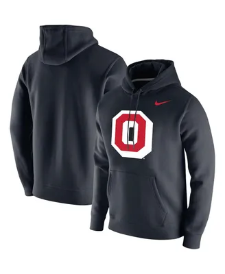 Men's Nike Ohio State Buckeyes Vintage-Like School Logo Pullover Hoodie
