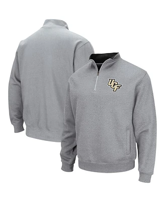 Charcoal Men's Ucf Knights Tortugas Logo Quarter-Zip Pullover Jacket