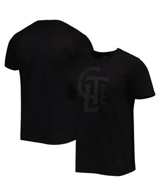 Men's Mitchell & Ness Black Charlotte Fc Blackout T-shirt