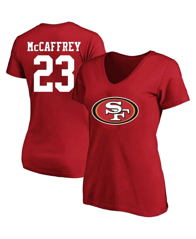 Nike San Francisco 49ers Women's Tri-Blend Long Sleeve V-Neck T