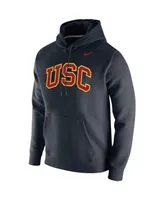 Men's Nike Black Usc Trojans Vintage-Like School Logo Pullover Hoodie