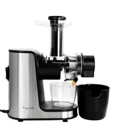 Megachef Masticating Slow Juicer Extractor with Reverse Function, Cold Press Machine with Quiet Motor