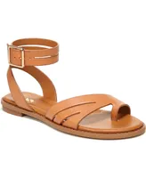 Franco Sarto Greene Ankle Strap Flat Sandals