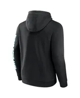 Men's Fanatics Black Philadelphia Eagles Super Bowl Lvii Star Trail Pullover Hoodie