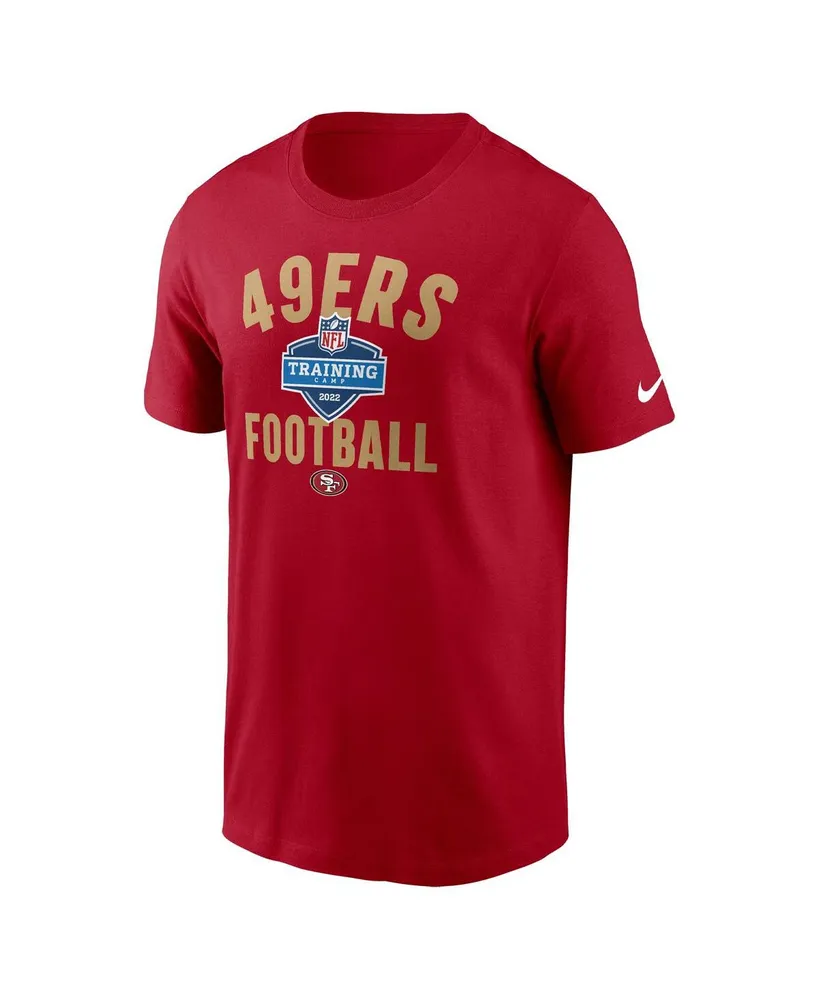 Men's Nike Scarlet San Francisco 49ers 2022 Training Camp Athletic T-shirt