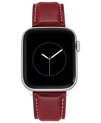 WITHit Honey Smooth Genuine Leather Band Compatible with 42/44/45/Ultra/Ultra 2 Apple Watch