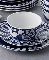 Noritake Bluefjord 12-Piece Dinnerware Set, Service for 4