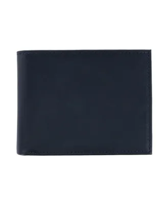 Trafalgar Men's Sergio Genuine Leather Rfid Bi-Fold Passcase Wallet