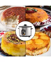 Brentwood 10-Cup Stainless Steel Crunchy Persian Rice Cooker