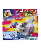 Marvel Stunt Squad Tower Smash Play set