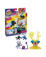 Marvel Stunt Squad Villain Knockdown Play set