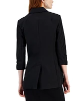 INC Petite Menswear Blazer, Created for Macy's