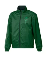 Men's adidas Green Portland Timbers 2023 On-Field Anthem Full-Zip Reversible Team Jacket