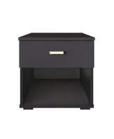 Boyd Sleep 17.7" Medium Density Fiberboard Novara Single Drawer Nightstand