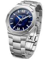 Baume & Mercier Men's Swiss Automatic Riviera Stainless Steel Bracelet Watch 42mm