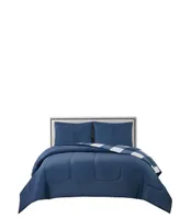 Keeco Hunter Buffalo 3 Piece Polyester Reversible Comforter Set