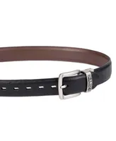 Levi's Big Boys Two-In-One Reversible Stretch Jean Belt