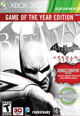 Batman: Arkham City Game of the Year Edition (Platinum Hits) - Xbox 360