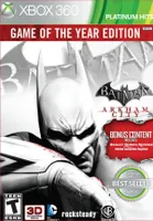 Batman: Arkham City Game of the Year Edition (Platinum Hits) - Xbox 360
