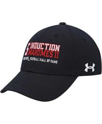 Men's Under Armour Patrick Mahomes Black Texas Tech Red Raiders Football Hall of Fame Adjustable Hat