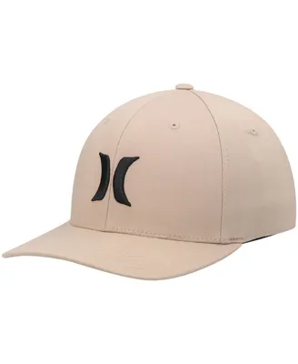 Men's Hurley Khaki One and Only Tri-Blend Flex Fit Hat