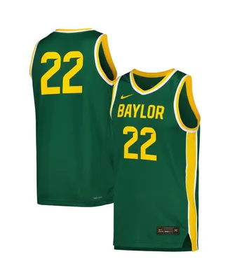 Men's and Women's Nike Green Baylor Bears Replica Basketball Jersey