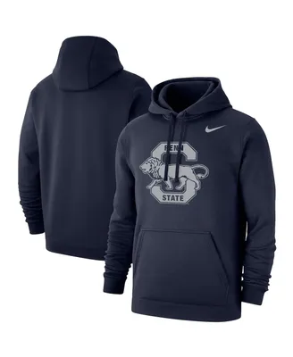 Men's Nike Navy Penn State Nittany Lions Vintage-Like Logo Pullover Hoodie