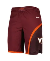 Men's Nike Maroon Virginia Tech Hokies Replica Performance Basketball Shorts