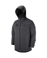 Men's Nike Anthracite Air Force Falcons Tonal Showtime Full-Zip Hoodie Jacket