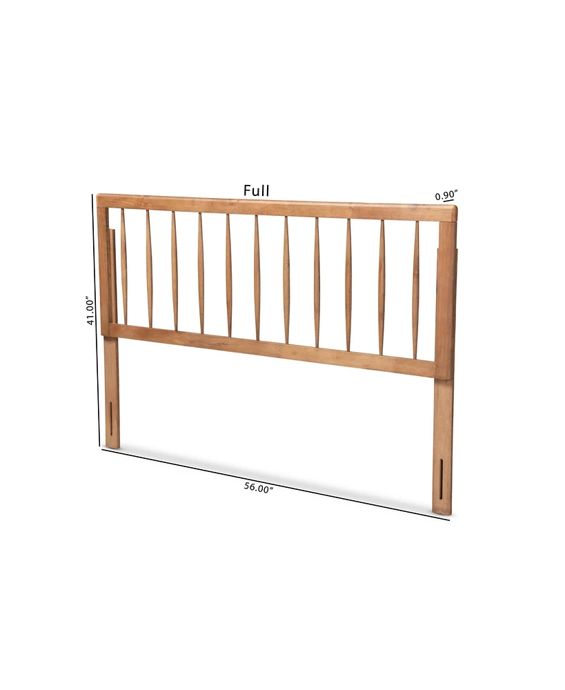 Baxton Studio Valin Modern and Contemporary Full Size Finished Wood Headboard
