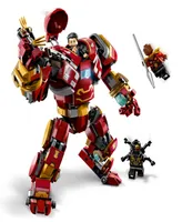 Lego Super Heroes Marvel 76247 The Hulkbuster: The Battle of Wakanda Toy Building Set with Bruce Banner, Okoye & 2 Outriders Minifigures