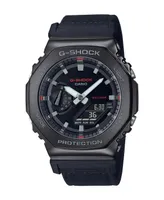 G-Shock Men's Analog-Digital Metal Cover Cloth Band Watch, 44.4mm