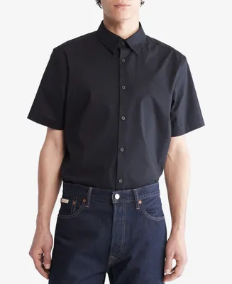 Calvin Klein Men's Slim-Fit Stretch Solid Shirt