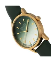 Sophie and Freda Women San Diego Leather Watch - Green, 36mm