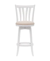 Hillsdale 43.5" Wood Savana Furniture Bar Height Swivel Stool